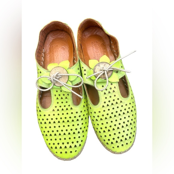 Spring Step Women's Sunflowery Slip-on Shoes Sz 8.5 - Picture 2 of 8